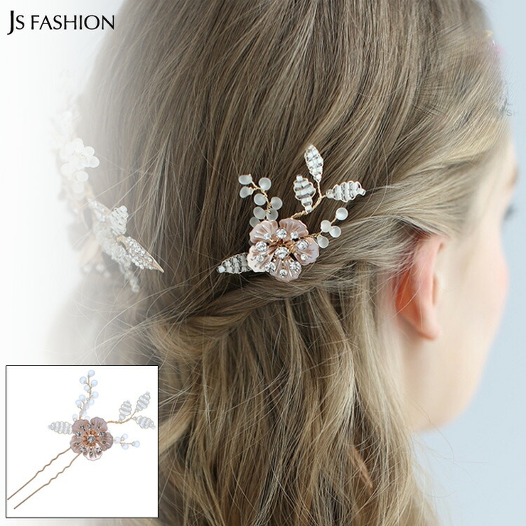 ウェディング　ヘアアクセサリー