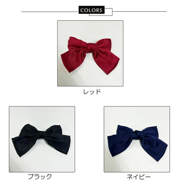 ラパフェ 3連リボン バレッタ ラパフェ La Pafait♡くまちゃんリボンバレッタ♡ロリィタ