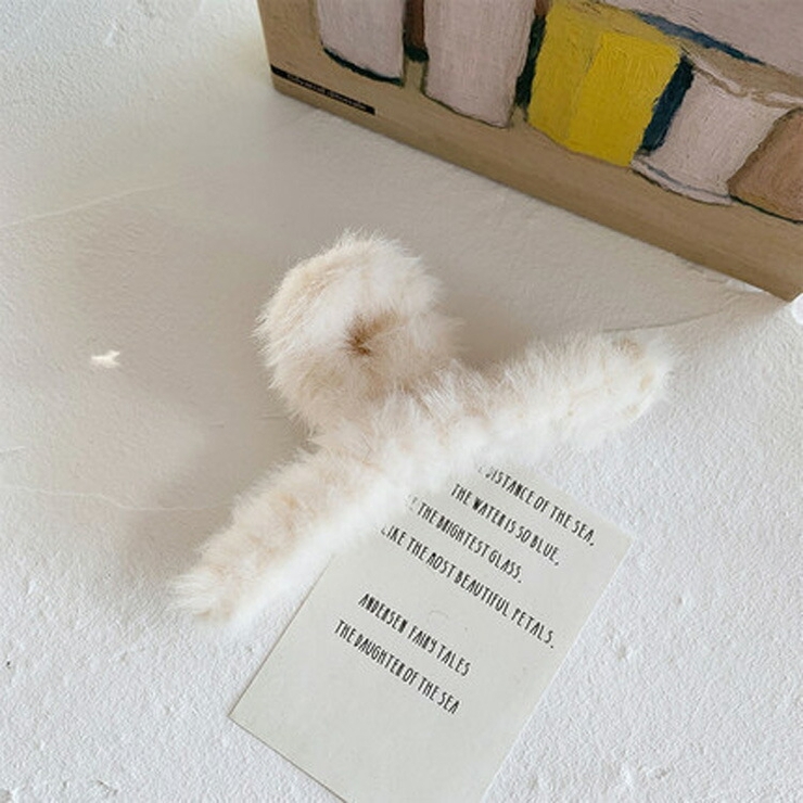 ヘアクリップ ファー ふわふわ | JS FASHION | 詳細画像2 