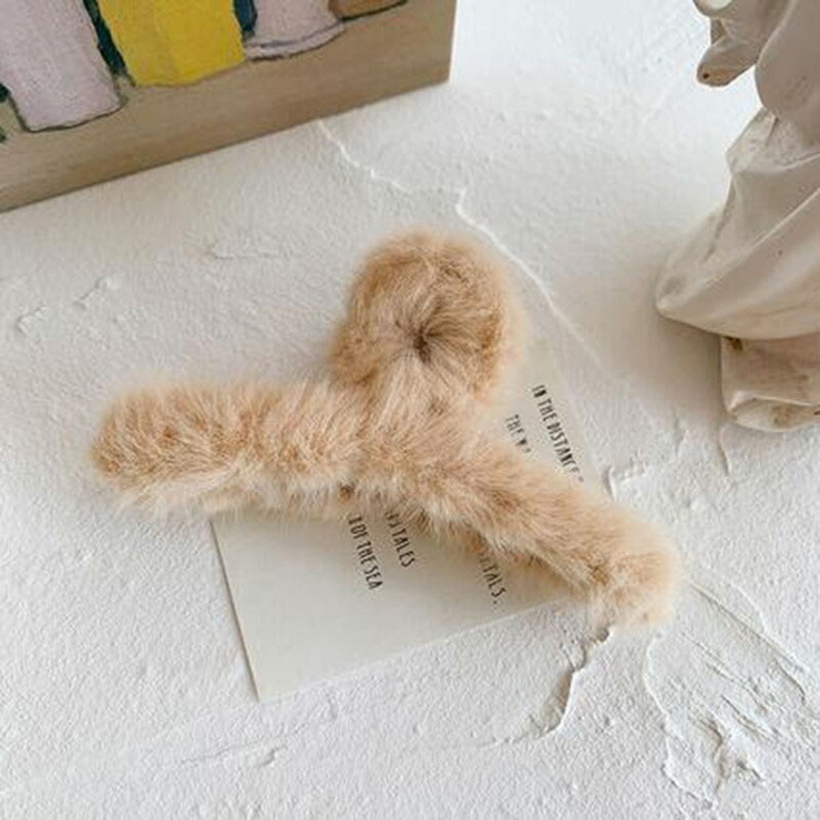 ヘアクリップ ファー ふわふわ | JS FASHION | 詳細画像8 