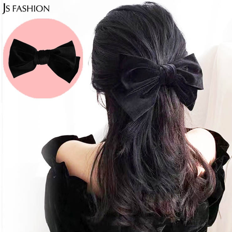 黒リボン　ヘアアクセ 000000011411_vAz7pSf.jpg