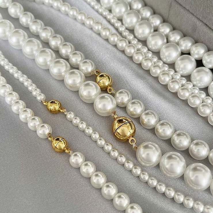 エコ パールネックレス 6mm | JS FASHION | 詳細画像5 