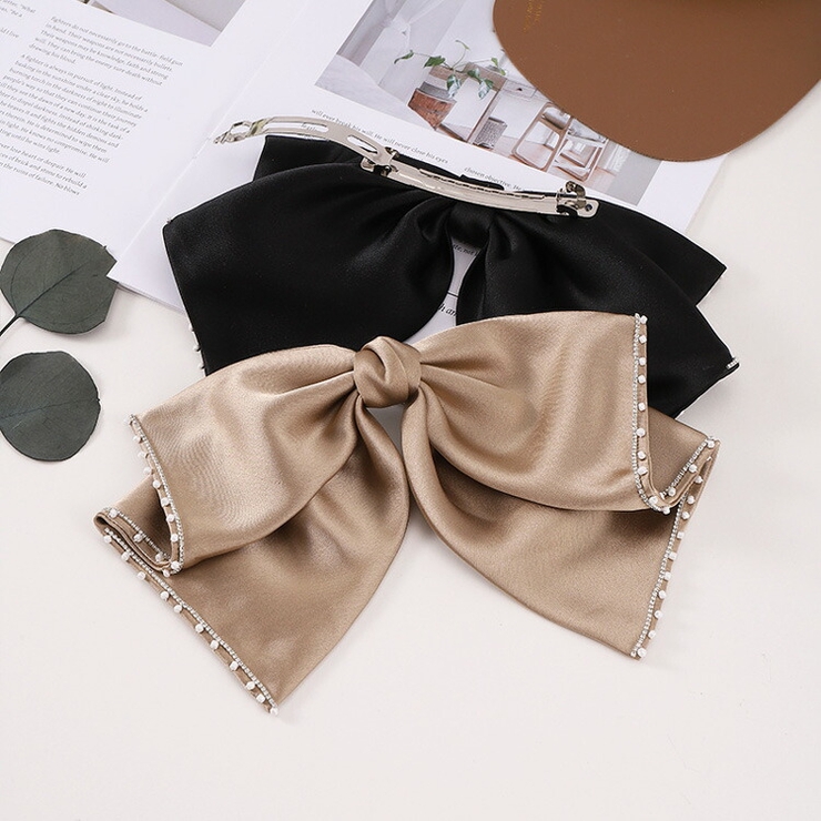 バレッタ 全2色 リボン | JS FASHION | 詳細画像1 