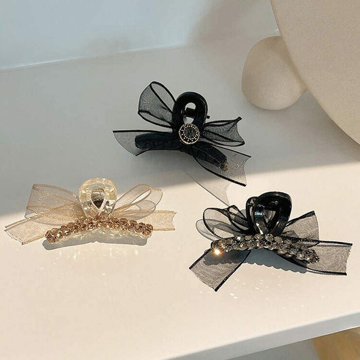 ヘアクリップ 全2色 リボン | JS FASHION | 詳細画像5 