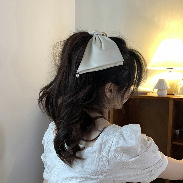 バレッタ 全2色 サテン | JS FASHION | 詳細画像6 