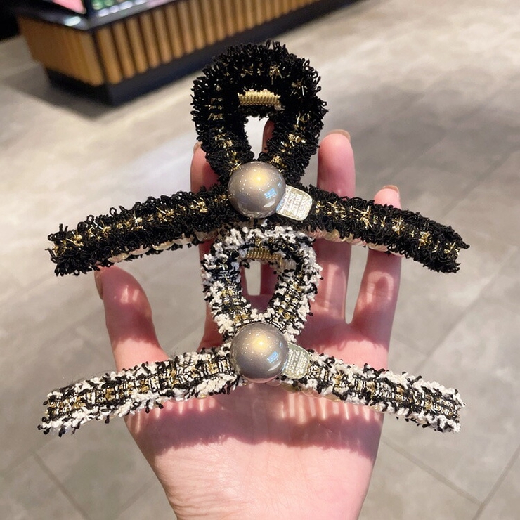 ヘアクリップ 全2色 ツイード風 | JS FASHION | 詳細画像2 