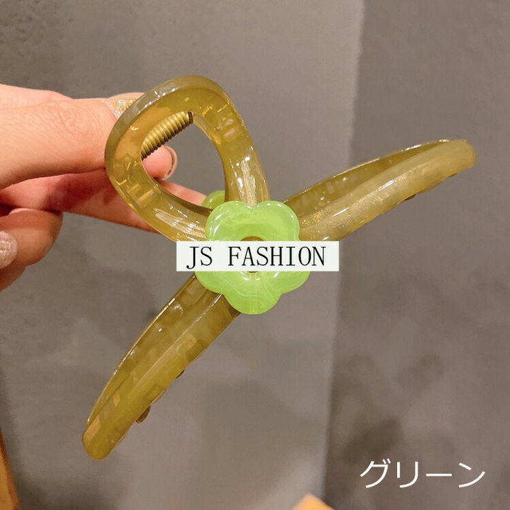 ヘアクリップ 全3色 フラワーモチーフ | JS FASHION | 詳細画像4 