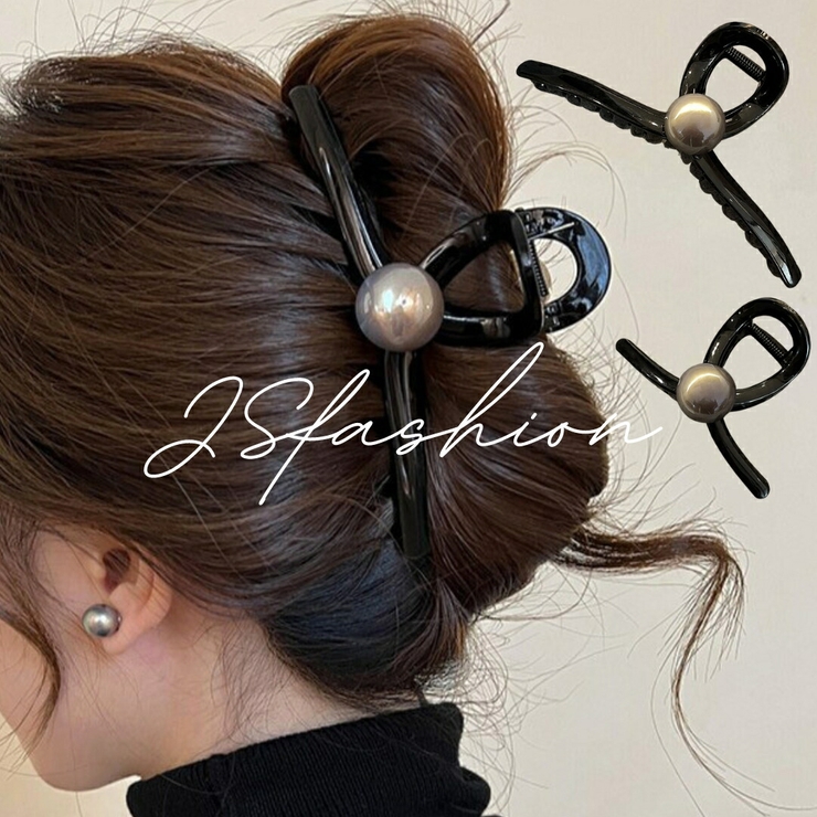 ヘアクリップ 全4型 バンスクリップ | JS FASHION | 詳細画像1 