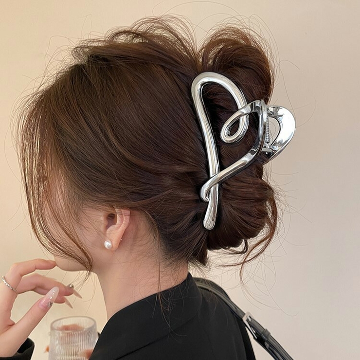 ヘアクリップ バンスクリップ ハートモチーフ | JS FASHION | 詳細画像4 