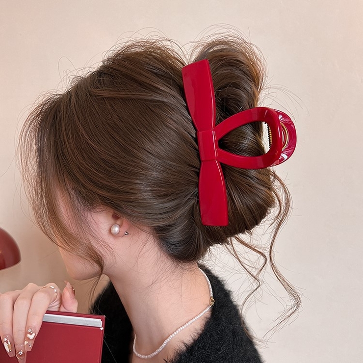 ヘアクリップ 全4色 リボンモチーフ | JS FASHION | 詳細画像3 