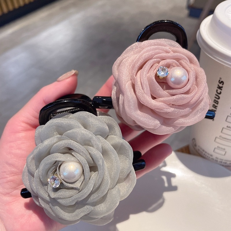 ローズモチーフ ミディ ヘアクリップ | JS FASHION | 詳細画像4 