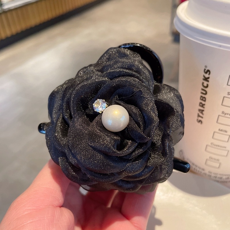 ローズモチーフ ミディ ヘアクリップ | JS FASHION | 詳細画像5 