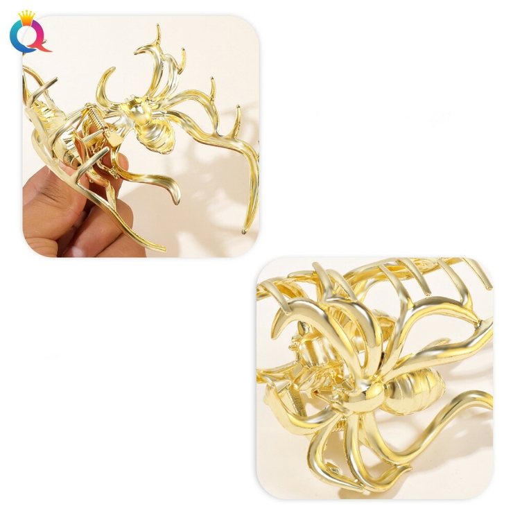 ハロウィン メタルスパイダー ヘアクリップ | JS FASHION | 詳細画像5 