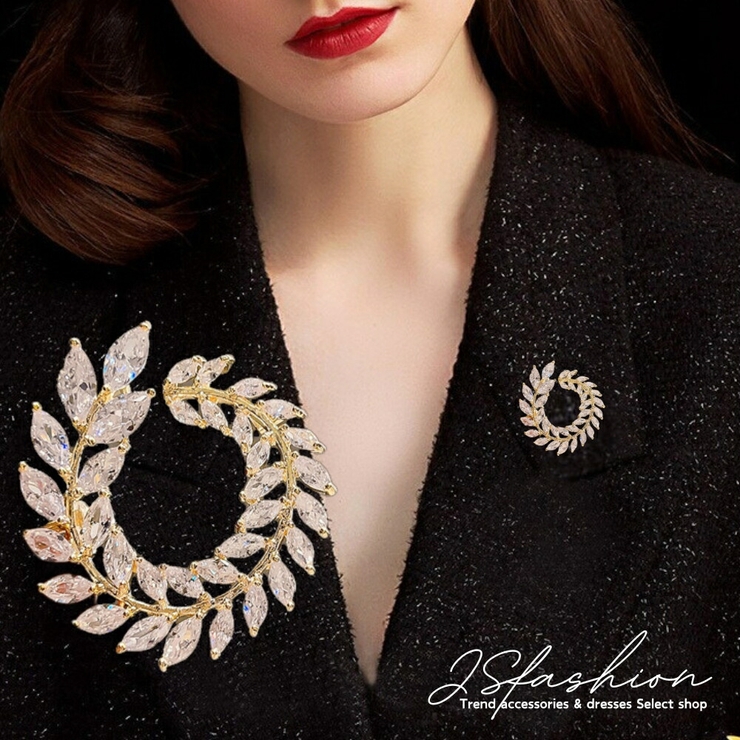 パール施し ブローチ 全4種 | JS FASHION | 詳細画像12 