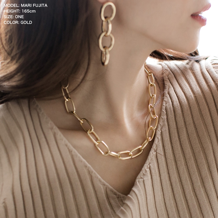 2WAYチェーンネックレスブレスレット [品番：BA000004625