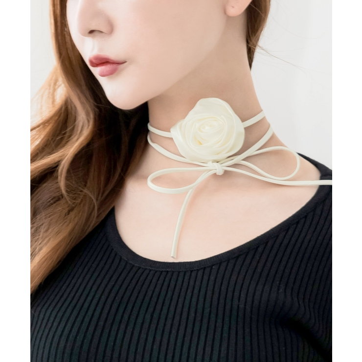 フラワーチョーカー [24680 雑貨 アクセサリー レディース 服飾雑貨 ][品番：BA000005926]｜JULIA  BOUTIQUE（ジュリアブティック）のレディースファッション通販｜SHOPLIST（ショップリスト）