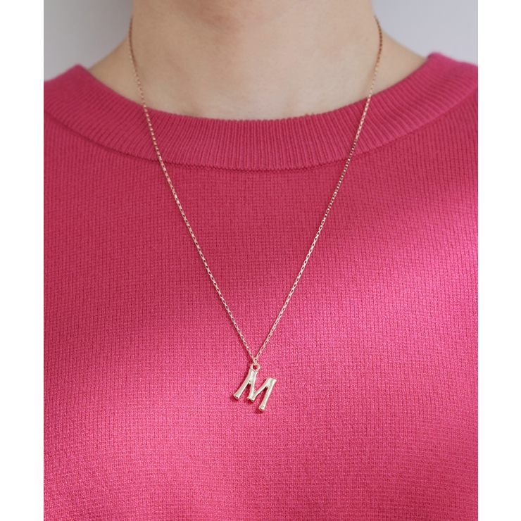 ゴールド(90) | イニシャルネックレス | VIS 