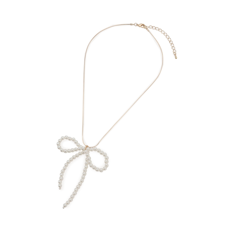 パールリボントップネックレス | VIS  | 詳細画像4 