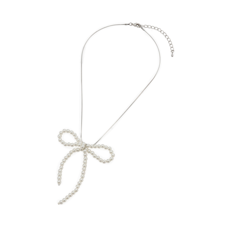 パールリボントップネックレス | VIS  | 詳細画像5 