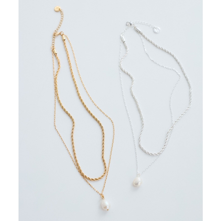 レイヤード淡水パールネックレス | VIS  | 詳細画像9 