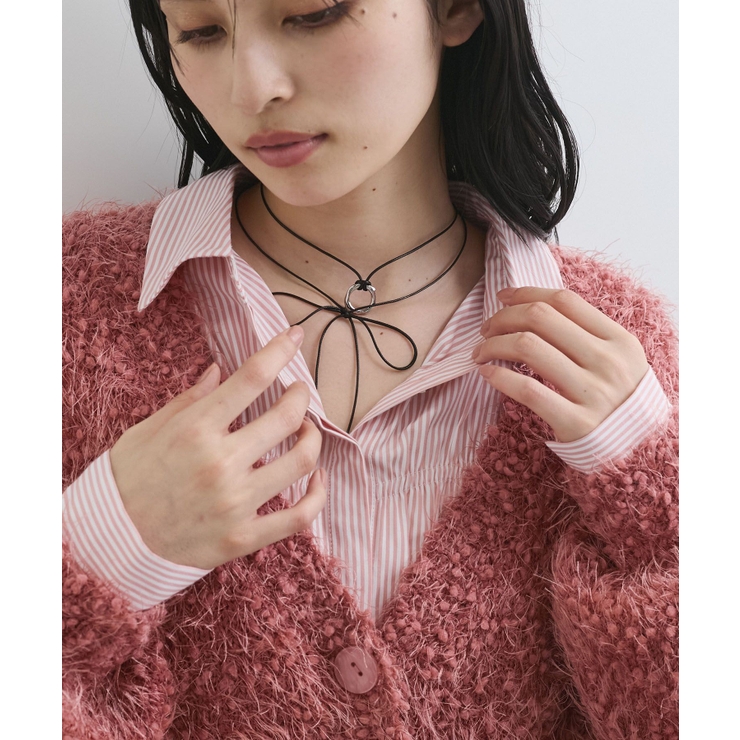 シルバー(93) | ニュアンスリングマルチコードネックレス | VIS 