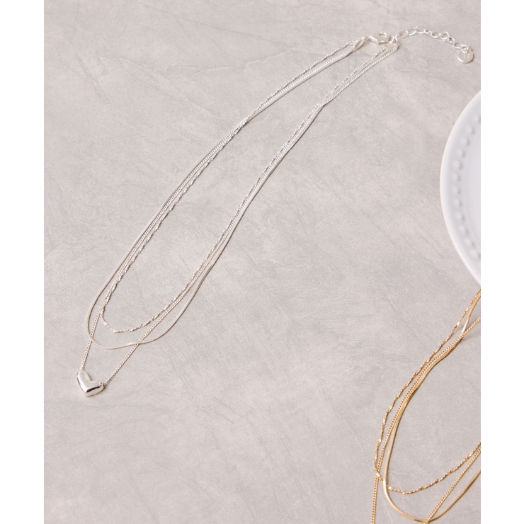 ハートレイヤードネックレス | VIS  | 詳細画像2 