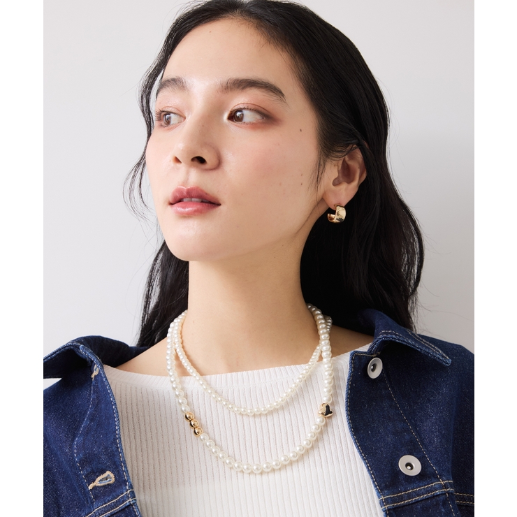 2WAYロングパールネックレス | VIS  | 詳細画像3 