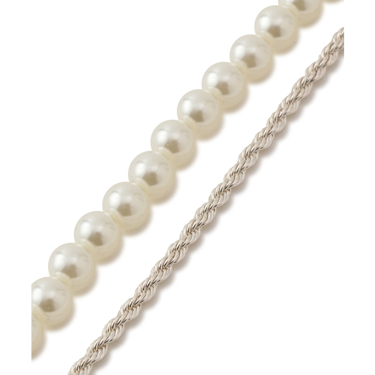 パール×チェーンネックレス | VIS  | 詳細画像5 