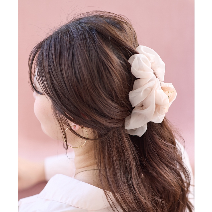 シフォンバンスヘアクリップ | VIS  | 詳細画像4 