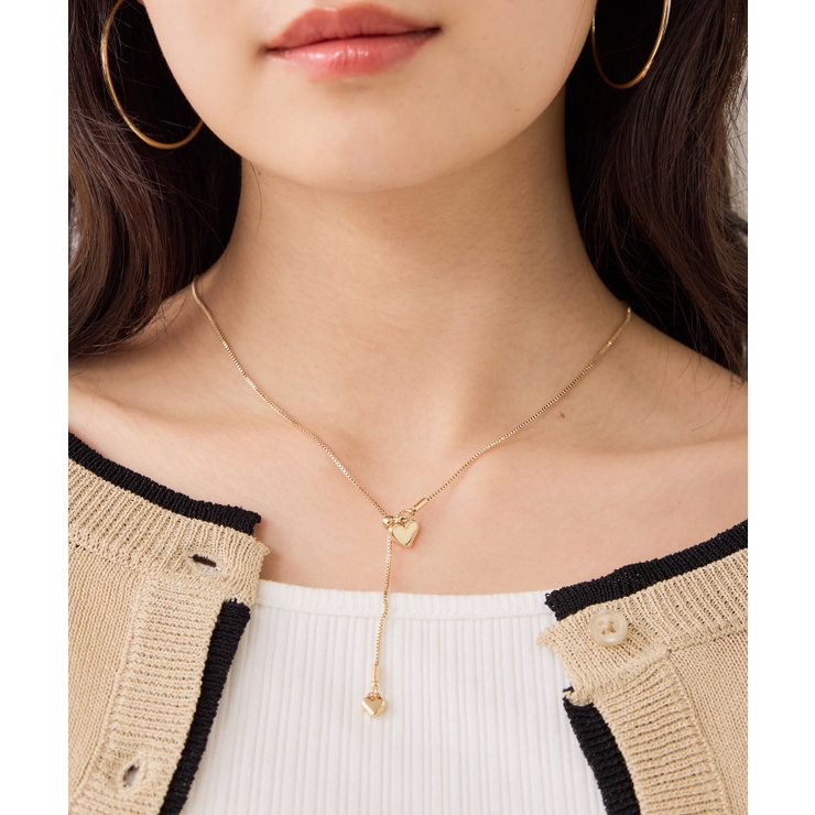 ハートドロップネックレス | VIS  | 詳細画像4 