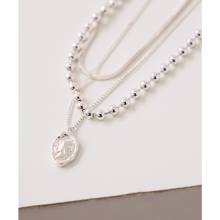 ダブルチェーンコインネックレス | VIS  | 詳細画像2 