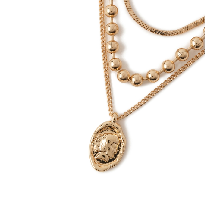 ダブルチェーンコインネックレス | VIS  | 詳細画像9 