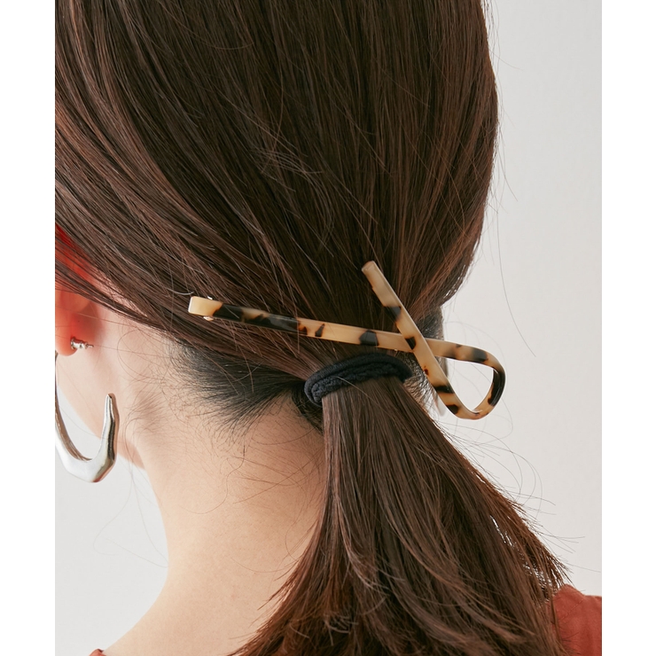 ベージュ系(28) | 留めるだけで華やかに。リボンヘアピン | VIS 