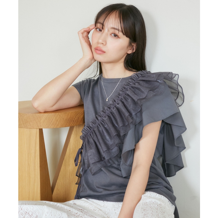 メタルドロップトップネックレス | VIS  | 詳細画像3 