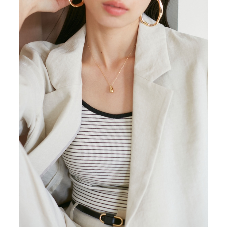 メタルドロップトップネックレス | VIS  | 詳細画像4 