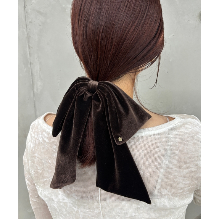 ビックベロアリボンヘアカフ | VIS  | 詳細画像3 