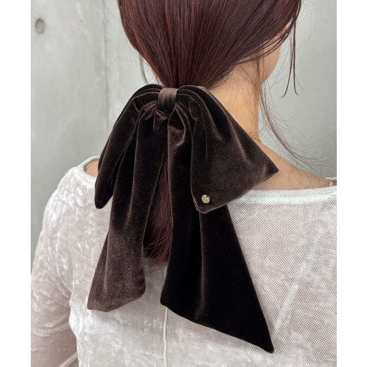 ビックベロアリボンヘアカフ | VIS  | 詳細画像4 