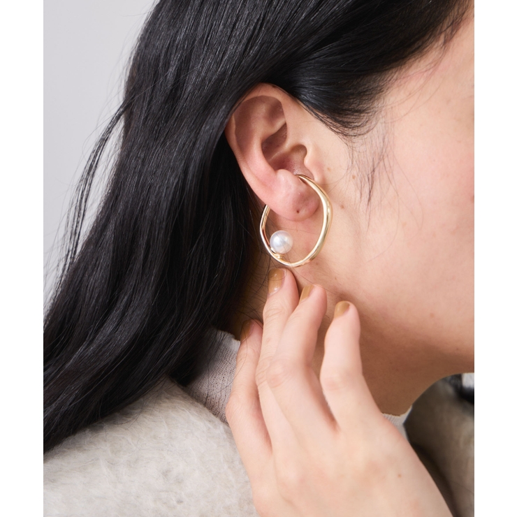 フープパールイヤーカフ | VIS  | 詳細画像4 