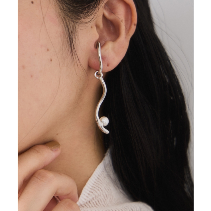 2WAYスウィングラインパールイヤーカフ | VIS  | 詳細画像2 