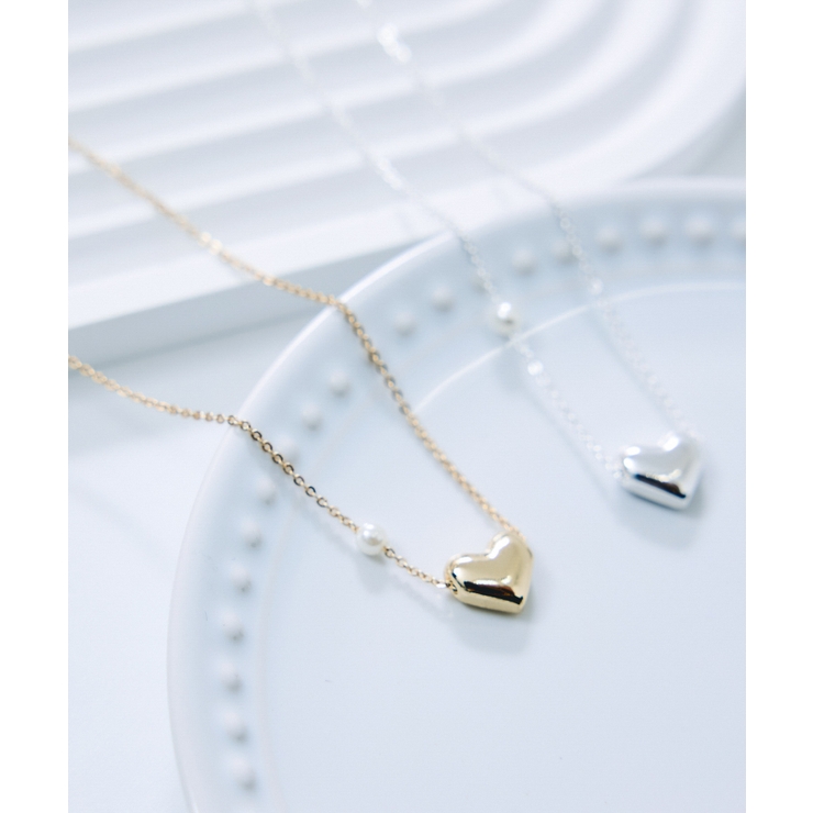 ゴールド(90) | ハートポイントネックレス | VIS 