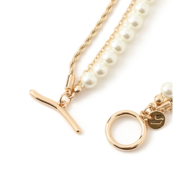 ガラスパール3連ネックレス | VIS  | 詳細画像12 