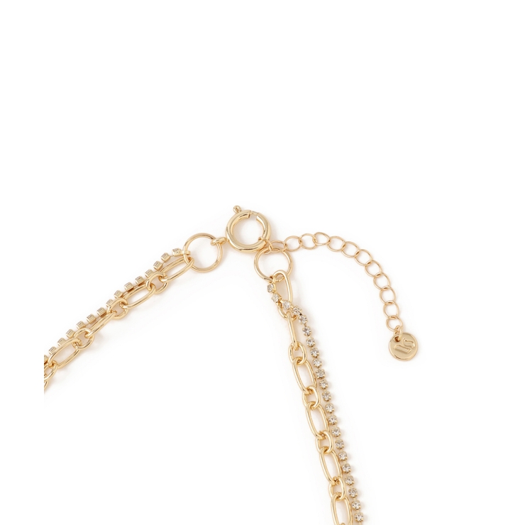 ラインストーンレイヤードネックレス | VIS  | 詳細画像11 