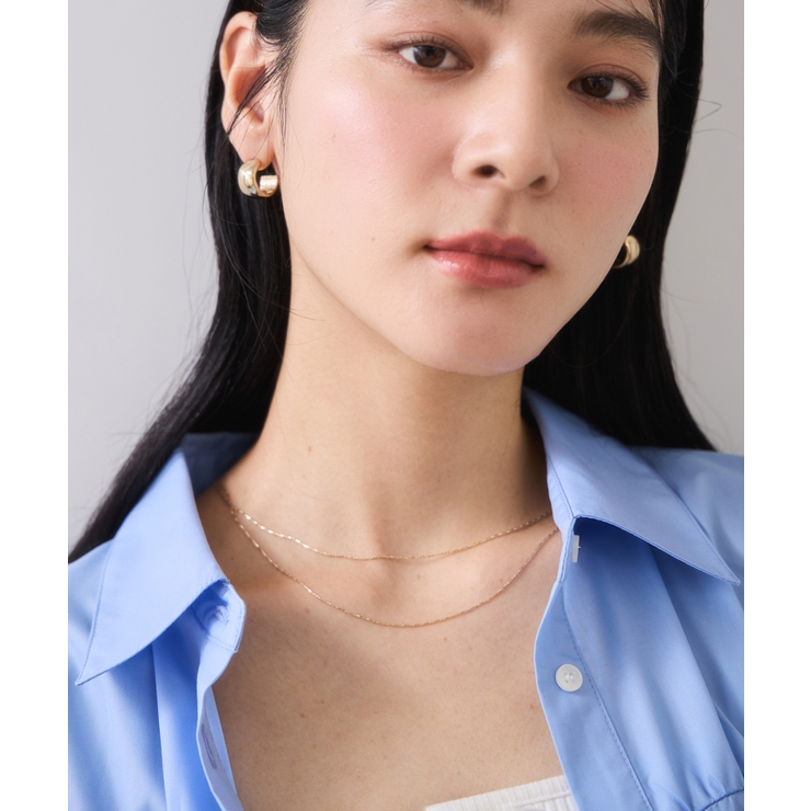 レイヤードナローチェーンネックレス | VIS  | 詳細画像6 