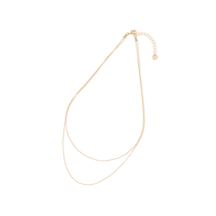 レイヤードナローチェーンネックレス | VIS  | 詳細画像7 
