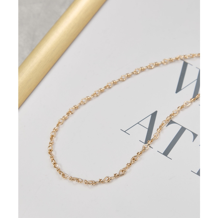 ゴールド(90) | デザインチェーンネックレス | VIS 