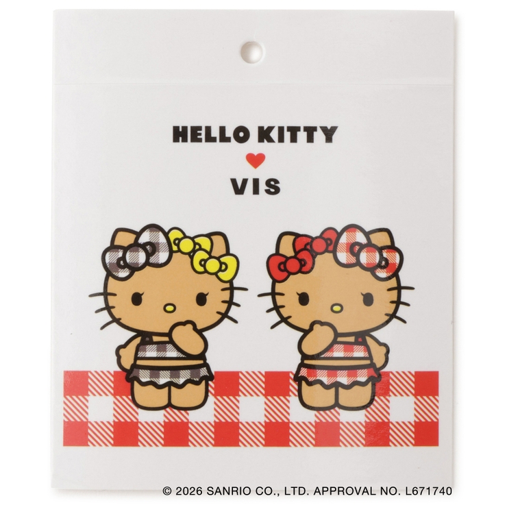 【HELLO KITTY×VIS】日焼けデザイン ハローキティぬいぐるみチャーム | VIS  | 詳細画像10 