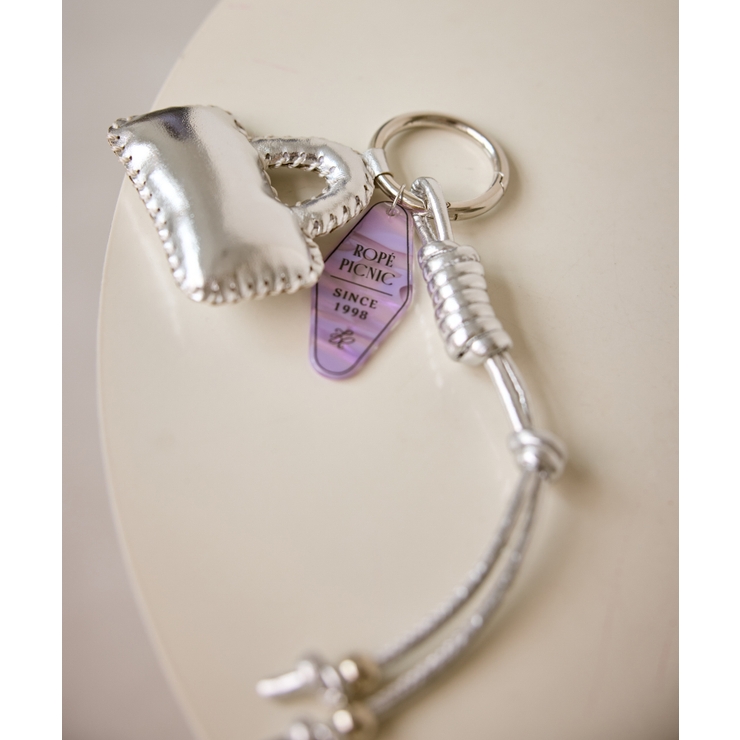 シルバー(93) | プレート付きバッグチャーム | ROPE' PICNIC
