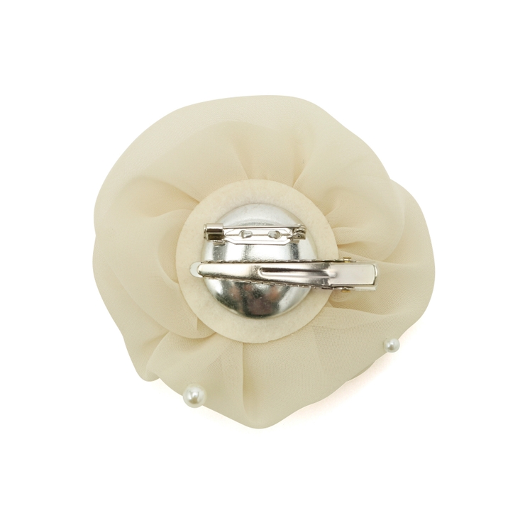 パール付きシフォンフラワーコサージュ | ROPE' PICNIC | 詳細画像4 