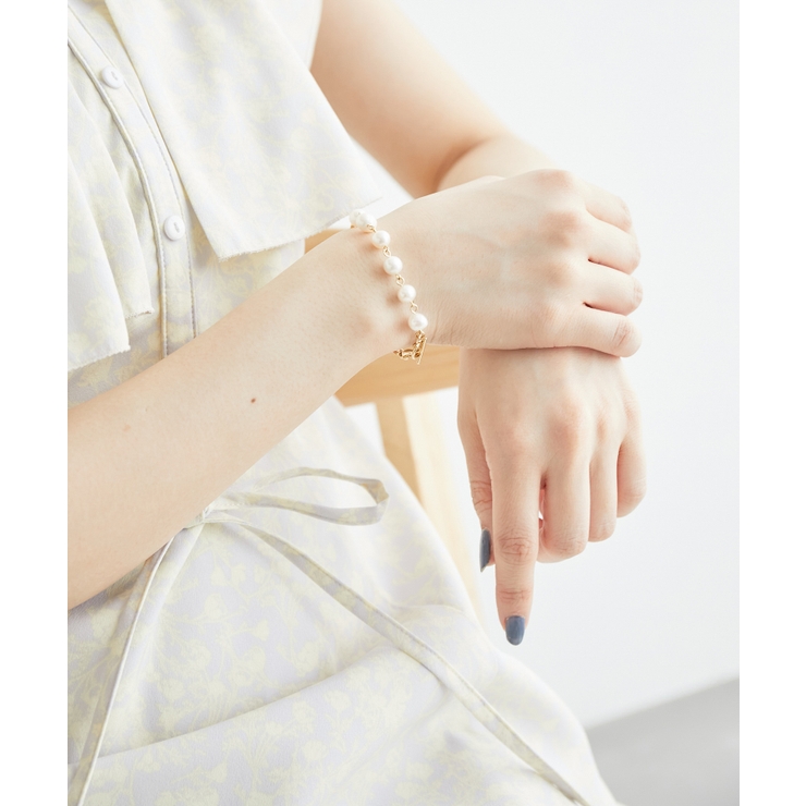 ゴールド(90) | 淡水パール×チェーンブレスレット | ROPE' PICNIC