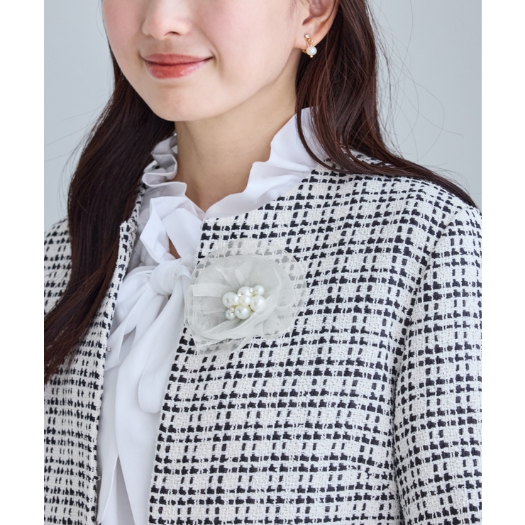 オーガンジーフラワーコサージュ | ROPE' PICNIC | 詳細画像2 